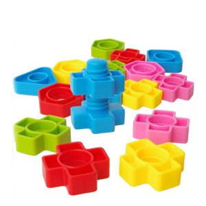 Boulon de couleur en plastique