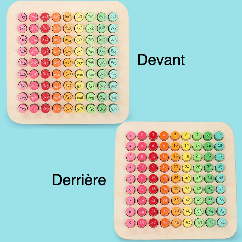 Planche de multiplication montessori – Image 3