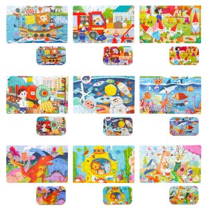 Puzzle 60 pièces en bois, nombreux choix