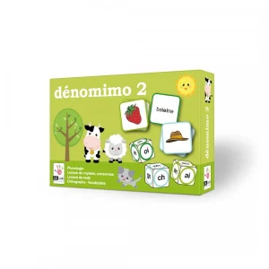 Dénomimo 2 - Jeu de dés et cartes - Français