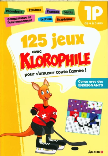 125 jeux avec Klorophile - 1P - Dès 4 ans