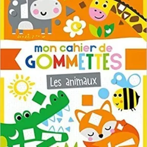 Mon cahier de gommettes - Les animaux