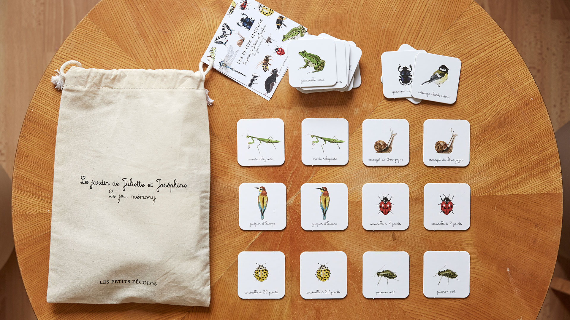 Jeu mémory Le jardin de Juliette et Joséphine – Image 6