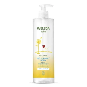 Weleda Bebe Et Enfant Gel Lavant Doux 2 en 1 Corps & Cheveux 400ml