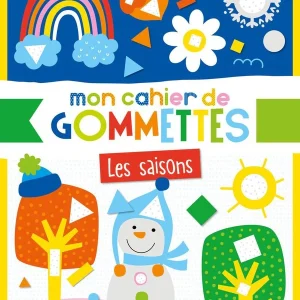 Mon cahier de gommettes - Les saisons