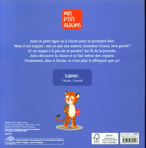 Jules va à l'école - Inquiétude Première rentrée scolaire – Image 2