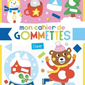 Mon cahier de gommettes - Hiver