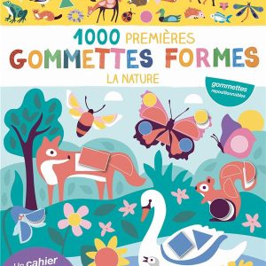 La nature: 1000 premières gommettes formes