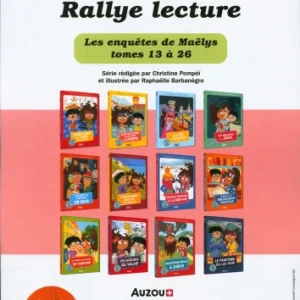 Rallye Lecture : Les Enquêtes De Maëlys. Tomes 1 à 12 : 3 et 4e Harmos