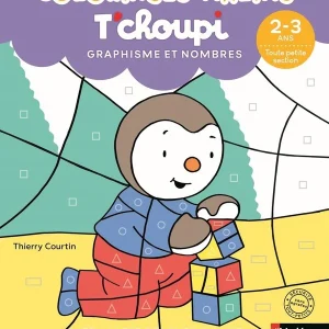 T'choupi - Coloriages malins - Colorier, c'est déjà apprendre !