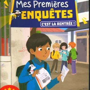 Mes premières enquêtes - C'est la rentrée : 5 histoires et des activités