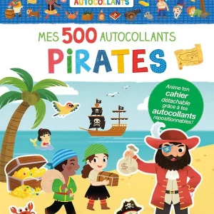 500 autocollants : Pirates