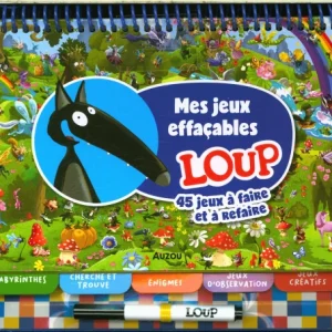 Mes jeux effacables - Loup