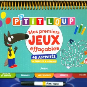 P'tit Loup : mes premiers jeux effaçables