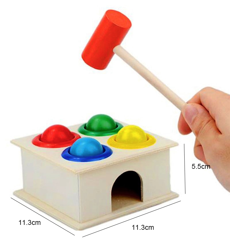 Set marteau et boules de couleur – Image 2