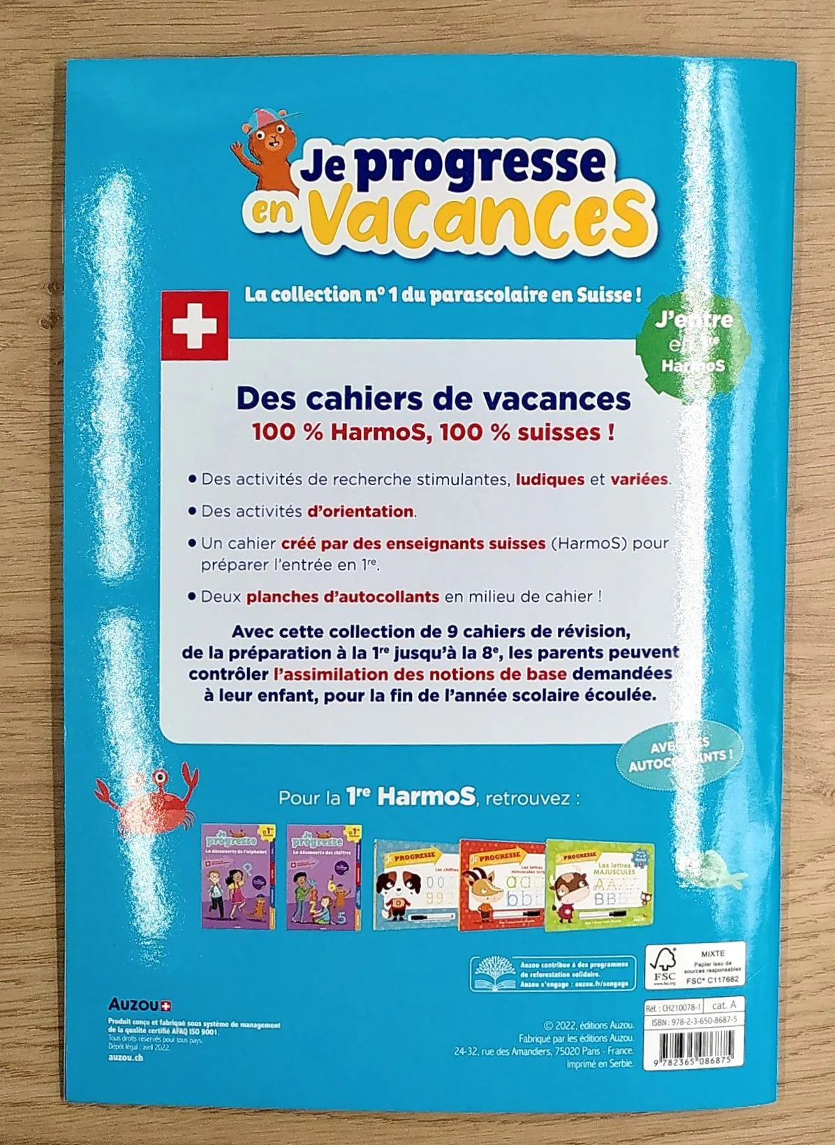 J'entre en 1ère HarmoS - Cahier de vacances – Image 2