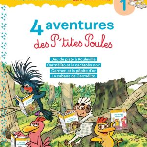 4 aventures des P'tites Poules - premières lectures