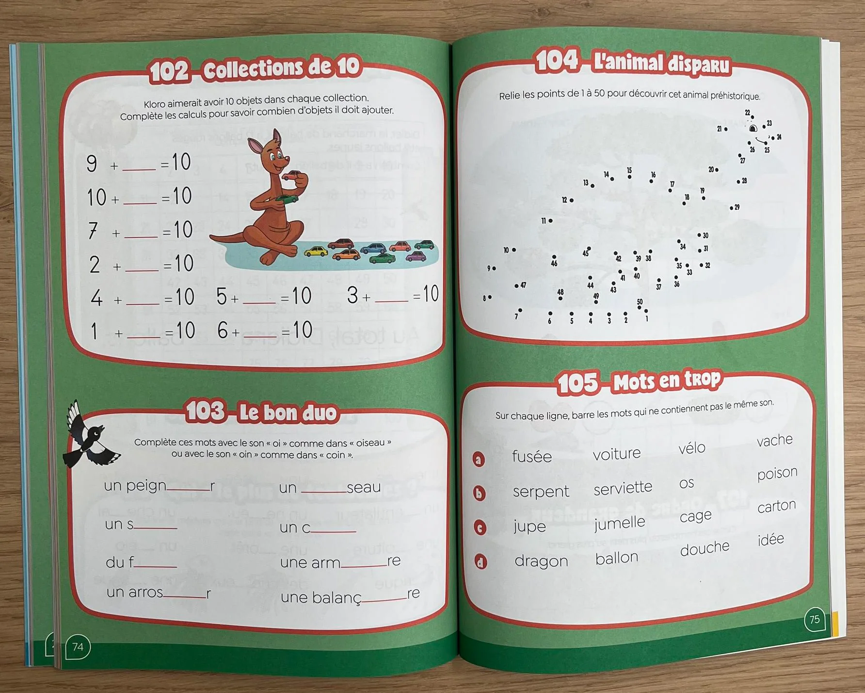 125 jeux avec Klorophile - 3P - 6 à 7 ans. – Image 6
