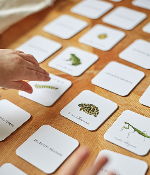 Jeu mémory Le jardin de Juliette et Joséphine – Image 3