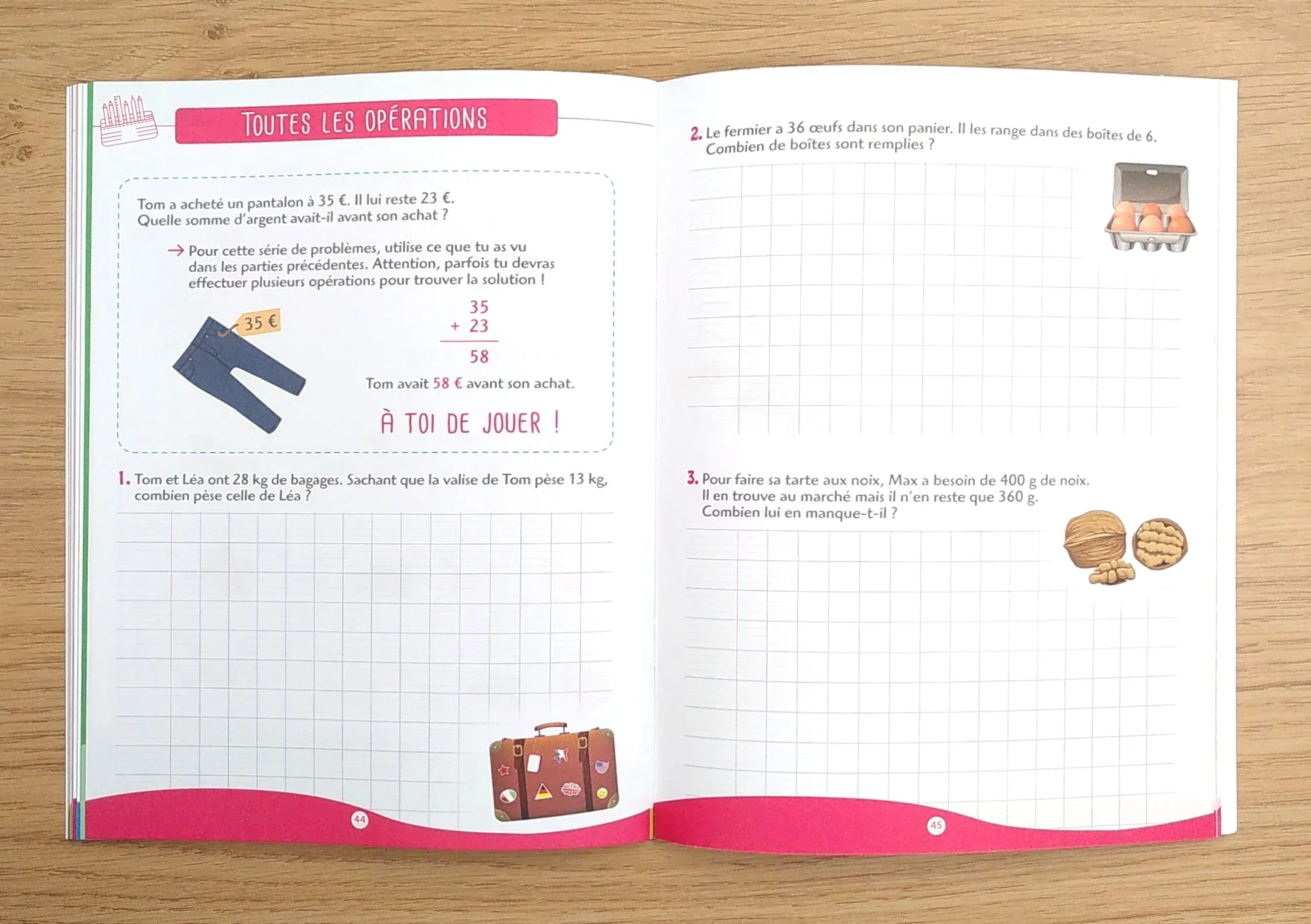 Problèmes de maths des petits génies : 7-8 ans - 5-6 et 7P – Image 7