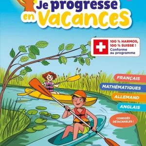 7ème HarmoS vers la 8ème - Cahier de vacances - Maths, français, allemand et anglais