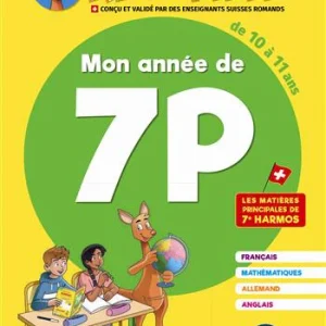 Mon année de 7P - Klorophile - Maths - Français - Allemand - Anglais - 7ème harmos