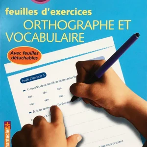 8-9 ans - Exercices Orthographe et vocabulaire - 5ème - 6ème harmos