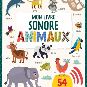 Mon livre sonore Animaux - 54 sons