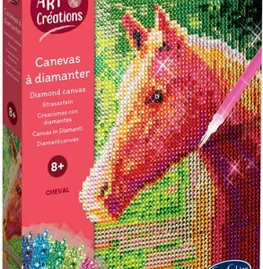 CANEVAS A DIAMANTER - CHEVAL