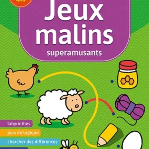 Jeux malins superamusants - 3-4 ans