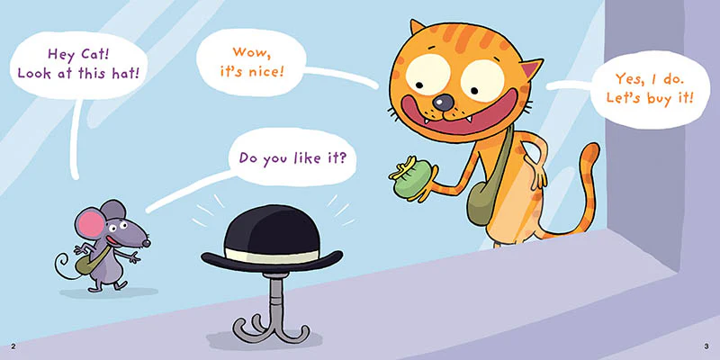 Cat And Mouse - Let's go shopping - Niveau 2 - J'apprends l'Anglais avec Cat And Mouse – Image 3