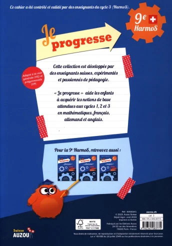 9ème Harmos - Je progresse en mathématiques – Image 2