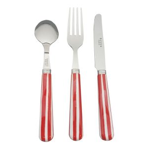 Couverts bébé Transat Rouge 3 pièces