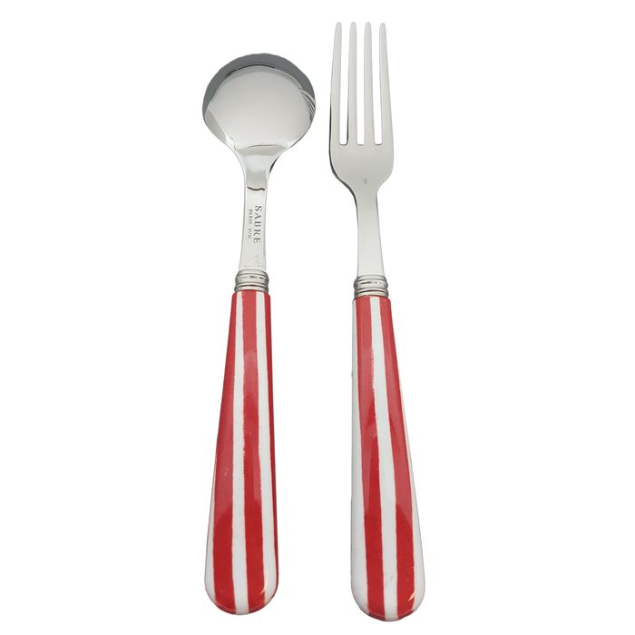 Couvert bébé Transat Rouge 2 pièces