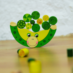 Balancier grenouille en bois