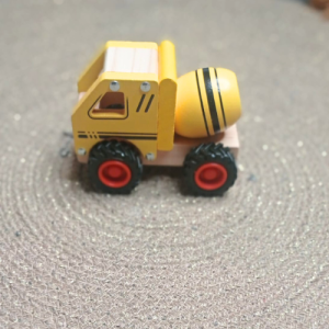 Bétonnière en bois