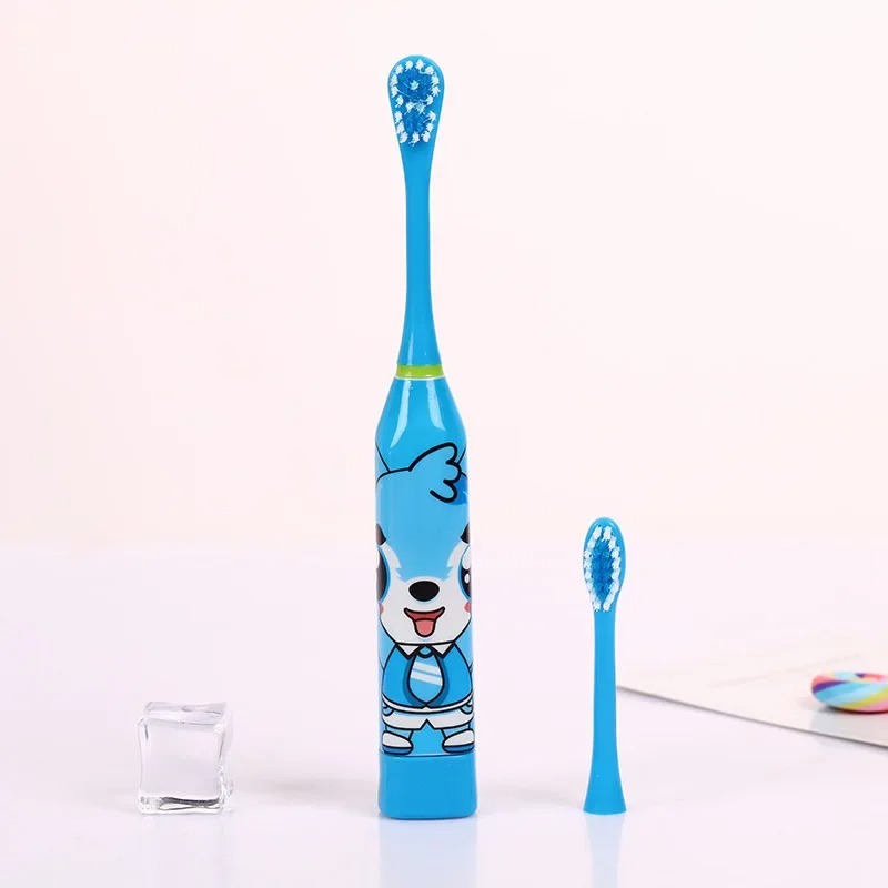Brosse à dent électrique enfant 3 ans bleu