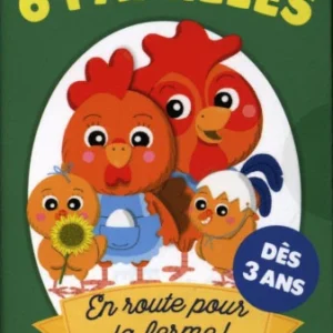 Cartes: Mon premier Jeu des six familles: en route pour la ferme