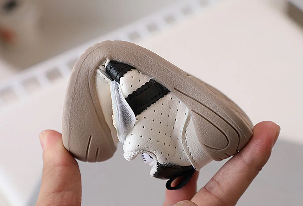 Chaussures Bébé PU Cuir – Baskets Souples et Ergonomiques pour Nouveau-Né, Filles et Garçons, Premiers Pas – Image 5
