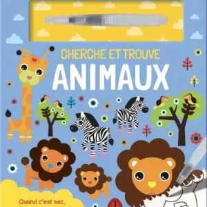 Cherche et trouve animaux - Peinture à l'eau magique - Enfant 0 - 3 ans