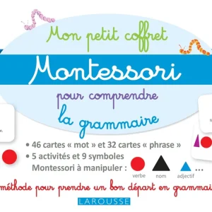 Coffret grammaire Montessori : comprendre la grammaire