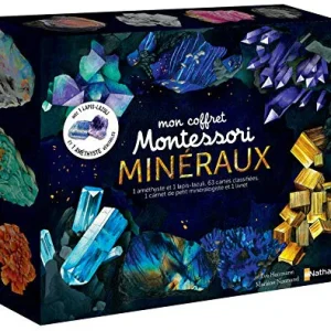 Coffret : Mon coffret Montessori minéraux - Dès 5 ans
