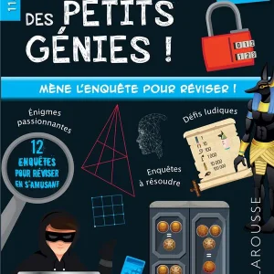 Cahier de jeux: Escape game des petits génies - Enfants 11-12 ans