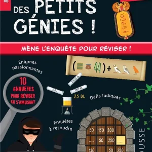 Cahier de jeux: Escape game des petits génies - Enfants 8-9 ans