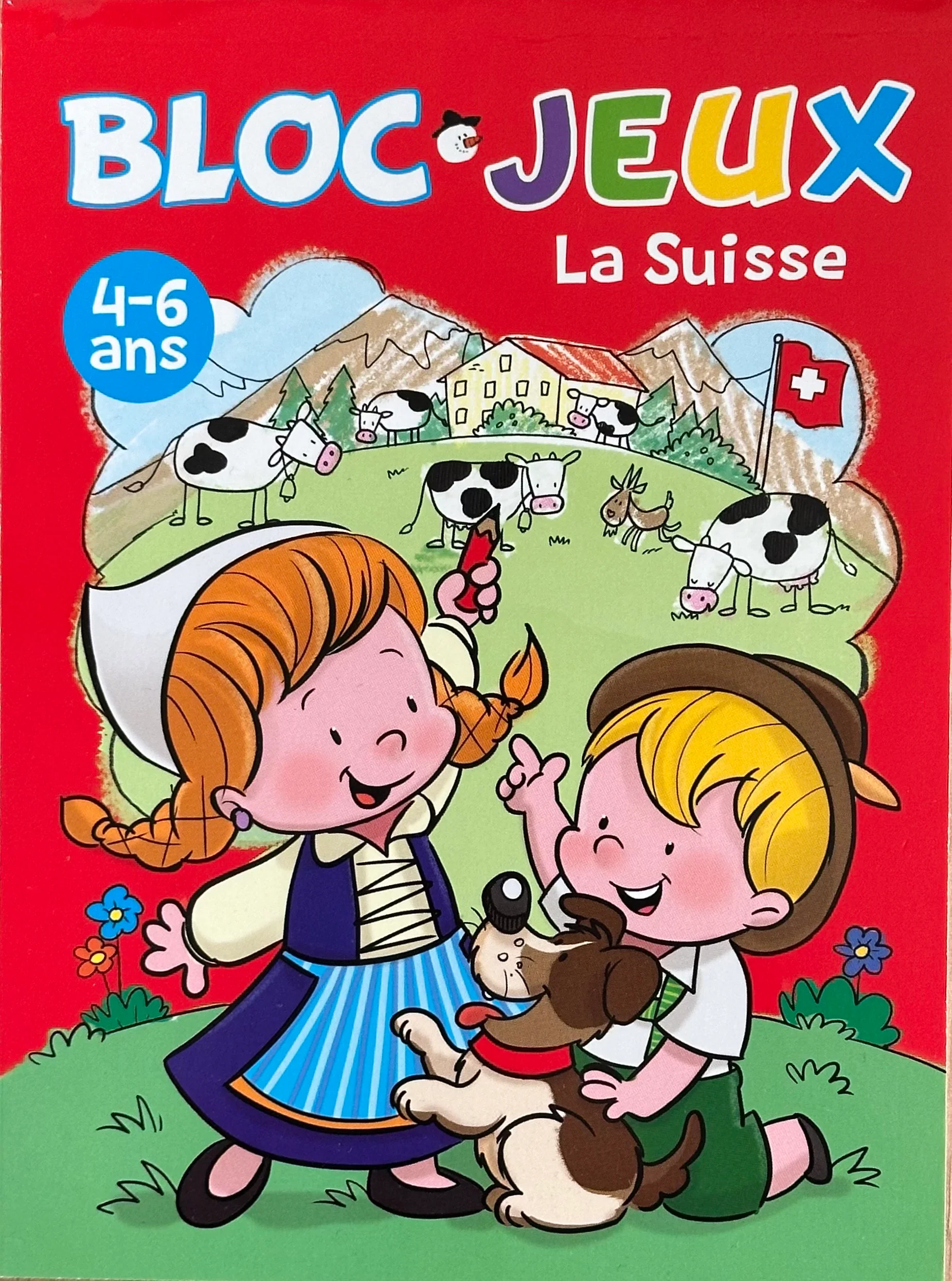 Bloc jeux: la Suisse - 4-6 ans