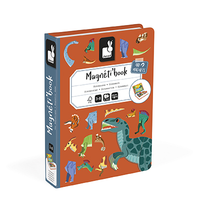 Magnéti’book Dinosaures, 40 magnets