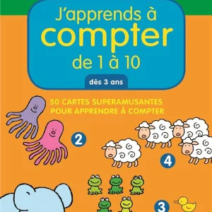 Cartes: Jeu de maths: j'apprends à compter de 1 à 10 - dès 3 ans