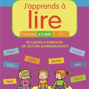 Cartes: Jeu de lecture: j'apprends à lire - 6 - 7 ans - 3 - 4P Harmos