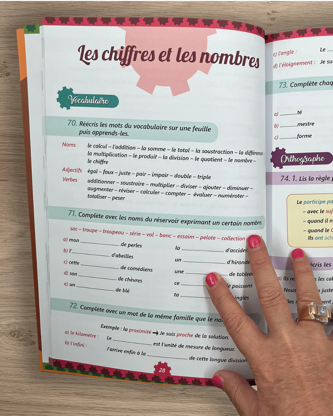 6ème Harmos - 6P - Dictées et orthographe en français - Je progresse+ – Image 3
