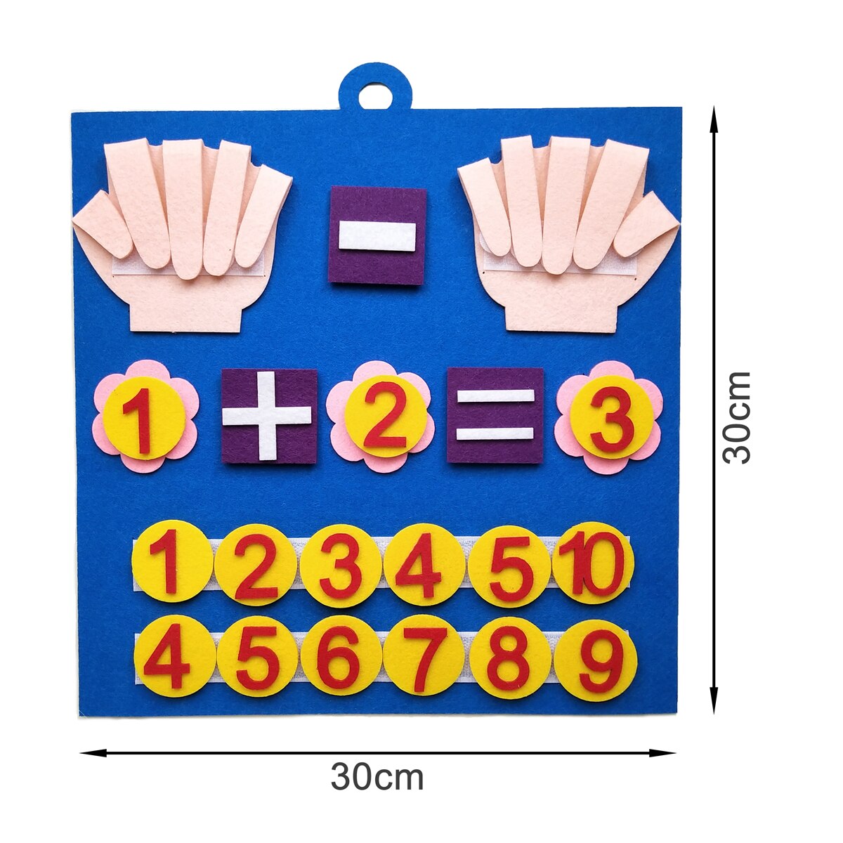 Set feutrine d’apprentissage mathématique maternelle – Image 2